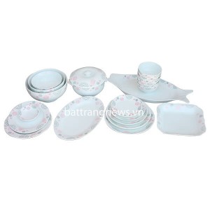 Bộ đồ ăn xoắn ốc mẫu 1