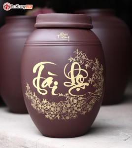 Chum sành tài lộc Bát Tràng 15 lít